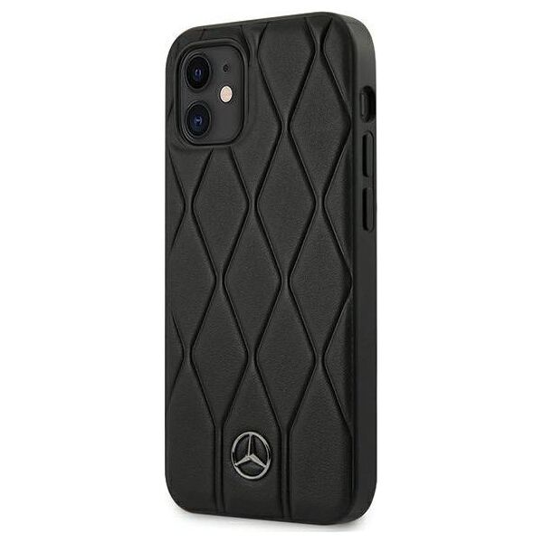 Mercedes Mercedes MEHCP12SMULBK iPhone 12 mini 5,4" czarny/black hardcase Wave Line