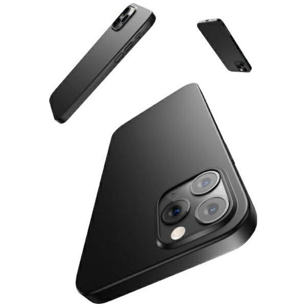 Usams USAMS Etui Gentle iPhone 12 Pro Max 6,7" czarny/black IP12PMQR01 (US-BH610)