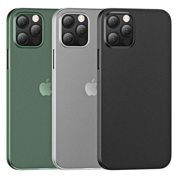 Usams USAMS Etui Gentle iPhone 12 Pro Max 6,7" zielony/transparent green IP12PMQR03 (US-BH610)