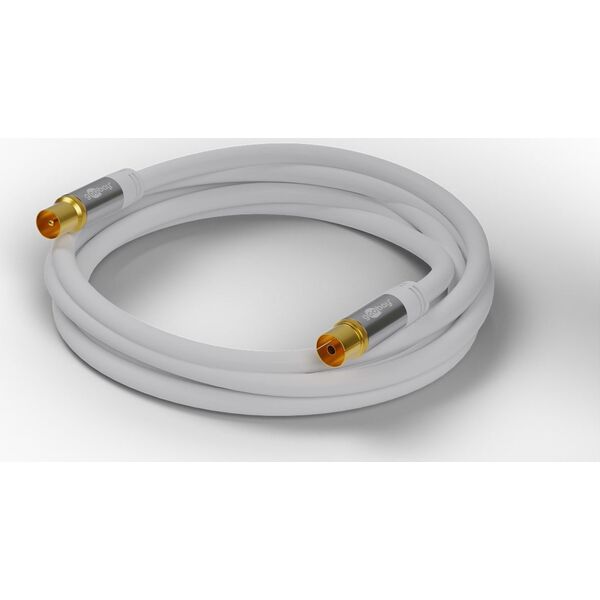 Goobay Kabel antenowy koncentryczny 135 dB ekranowany pozłacany HQ 3m