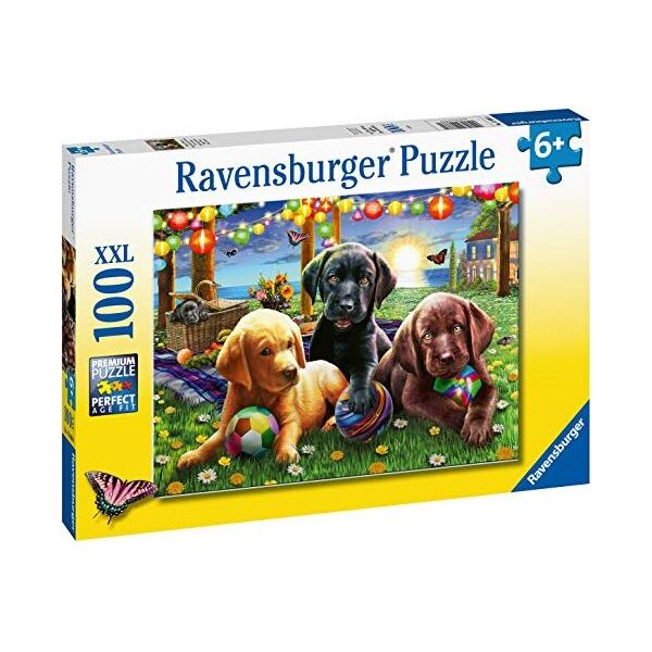 Ravensburger Puzzle Psi piknik (12886)