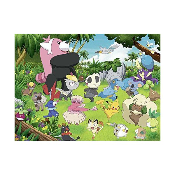 Ravensburger Ravensburger - Puzzle Pokmon Wild 300 elementów XXL, 13245