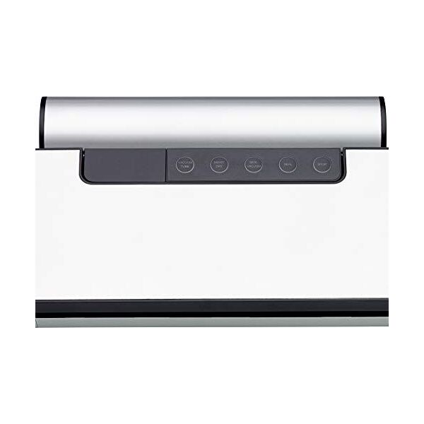 WMF Zgrzewarka próżniowa WMF Lono (90 W, z wyjmowanym pudełkiem foliowym, zgrzewarka próżniowa z rolką folii i workami 5, podwójny szew sPawalniczy 30 cm, klawisze funkcyjne 5)