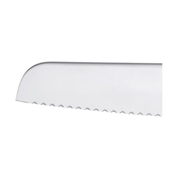 WMF Nóż do chleba WMF Chef's Edition podwójnie ząbkowany 37 cm, nóż wielofunkcyjny, specjalna stal ostrza, kuty nóż, cięcie wydajności, drewniana obudowa, ostrze 24 cm