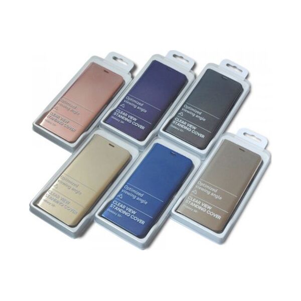 Pokrowiec Smart Clear View do Huawei P Smart 2020 czarny