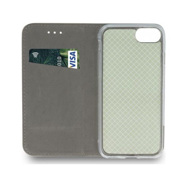 Pokrowiec Smart Magnetic do Huawei Y5p ciemnozielony