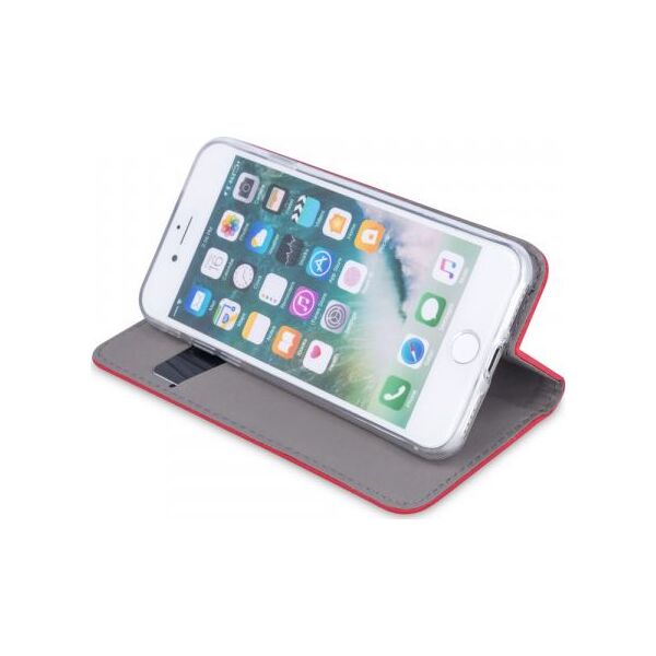 Pokrowiec Smart Magnet do Motorola Moto G Pro czerwony