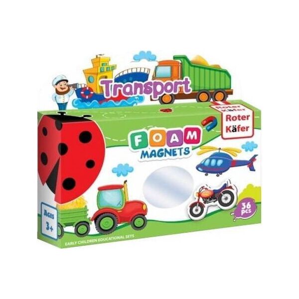 Roter Kafer Foam Magnets: Transport (edycja międzynarodowa)