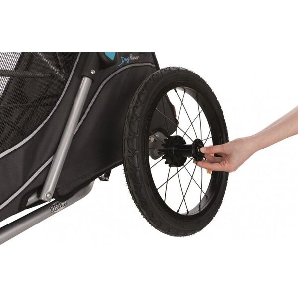 Trixie Przyczepka rowerowa wózek dla psa do 22 kg, szary