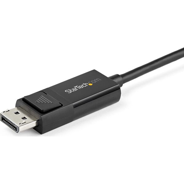 Kabel USB StarTech USB-C - DisplayPort 1 m Czarny (CDP2DP1MBD)