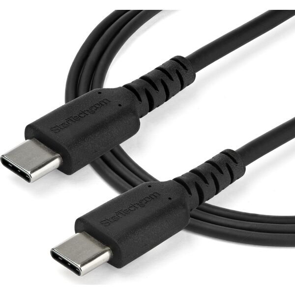 Kabel USB StarTech USB-C - USB-C 2 m Czarny (RUSB2CC2MB)