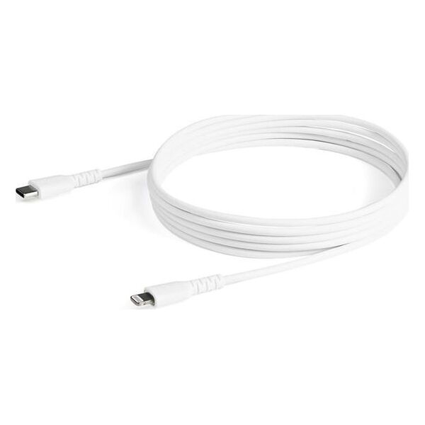 Kabel USB StarTech USB-C - Lightning 2 m Biały (RUSBCLTMM2MW)