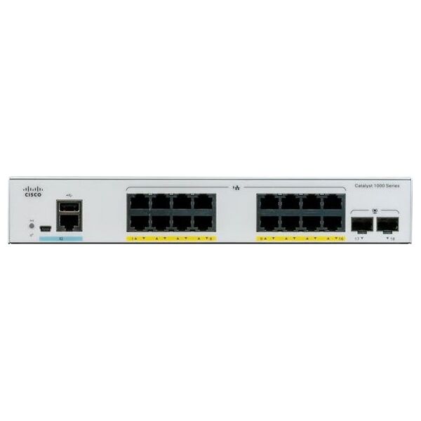 Switch Cisco Catalyst 1000 (C1000-16P-E-2G-L)
