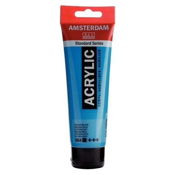 Artequipment Farba akrylowa TALENS AMSTERDAM 120ml 564 - BRILLANT BLUE uniw