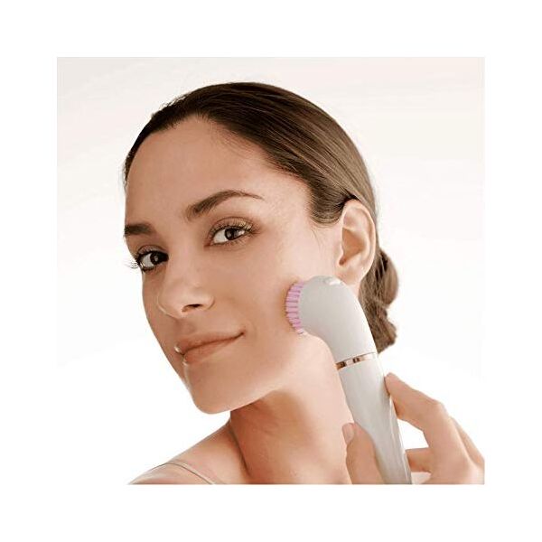 Braun Braun Pro 912 FaceSpa, urządzenie do pielęgnacji twarzy 3 w 1, zasilanie bateryjne, biały / brąz