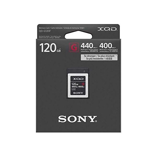 Karta Sony XQD QDG120F-R XQD 120 GB  (QDG120F)