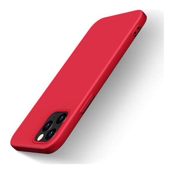 ETUI SILICONE CASE IPHONE 12 PRO MAX CZERWONY  standard