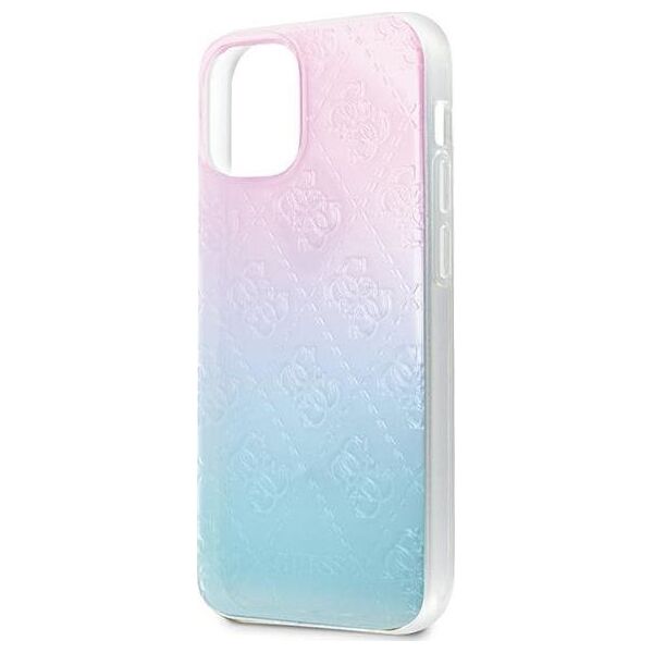 Guess Guess GUHCP12S3D4GGBP iPhone 12 mini 5,4 niebiesko-różowy/blue&pink hardcase 4G 3D Pattern Collection