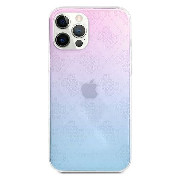 Guess Guess GUHCP12L3D4GGBP iPhone 12 Pro Max 6,7 niebiesko-różowy/blue&pink hardcase 4G 3D Pattern Collection