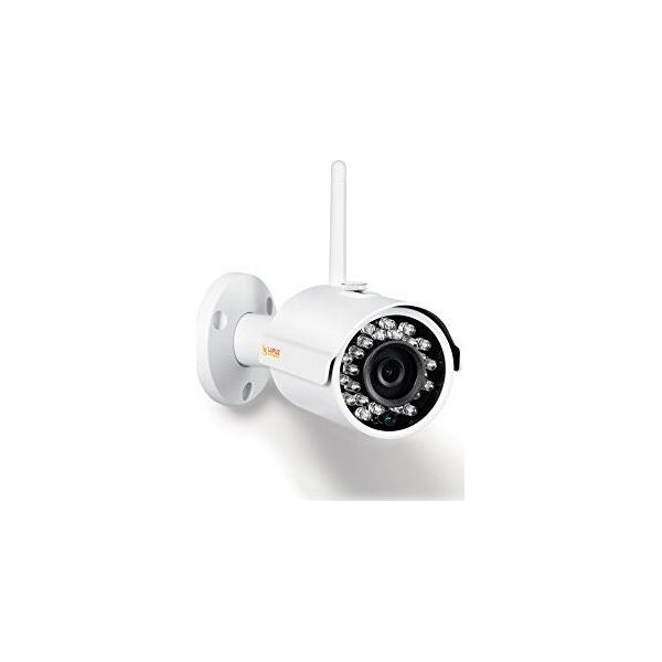 Kamera IP Lupus Electronics Lupus - Kamera IP LE202 3MP WLAN do zastosowań zewnętrznych, gniazdo SD, 100 , noktowizor, wykrywanie ruchu, aplikacja iOS i Android, można ją zintegrować z systemem alarmowym inteligentnego domu LUPUSEC