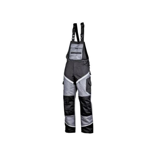 Lahti Pro OGRODNICZKI CZARNO-SZARE Z PASAMI ODBLASK., "2XL", CE, LAHTI