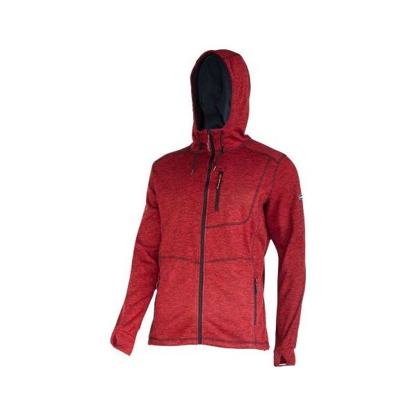 Lahti Pro BLUZA Z KAPTUREM I SUWAKIEM CZERWONA, "3XL", CE, LAHTI