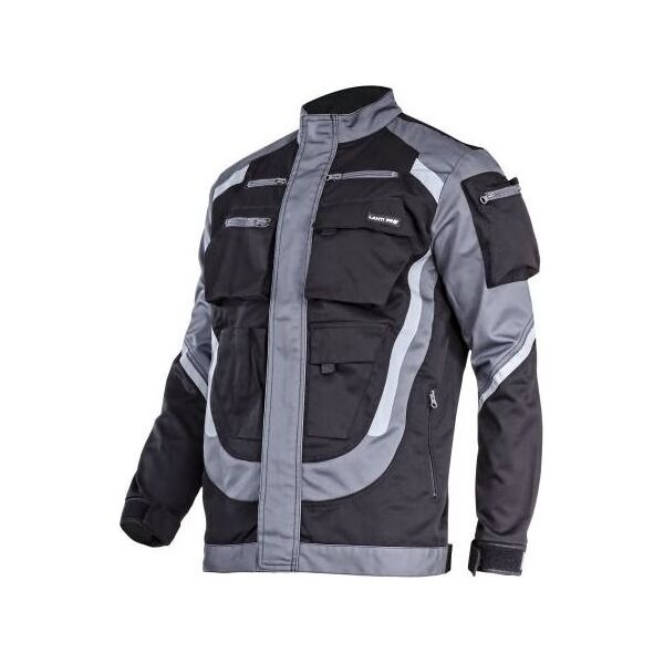 Lahti Pro BLUZA CZARNO-SZARA Z PASAMI ODBLASK., "2XL", CE, LAHTI