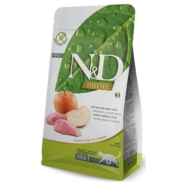 Farmina FARMINA N&D PRIME CAT WILD BOAR & APPLE ADULT - sucha karma dla kota - 5kg
