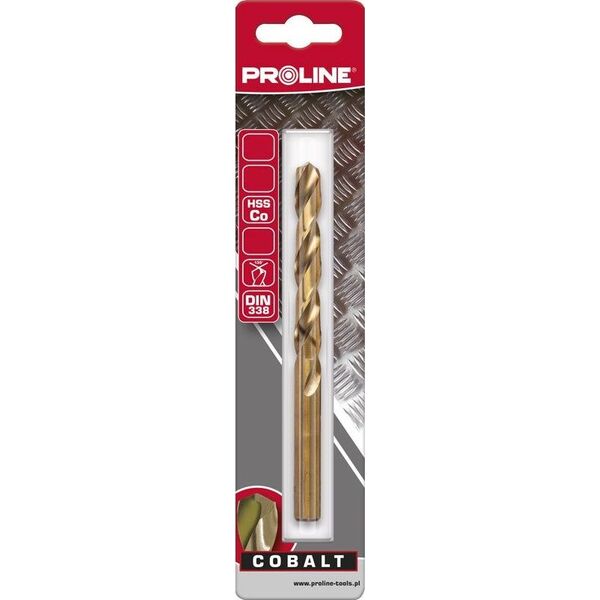 Wiertło Pro-Line WIERTŁO DO MET HSS-CO DIN338 SZLIF.6.5MM SZT.1 BLIST PROLINE