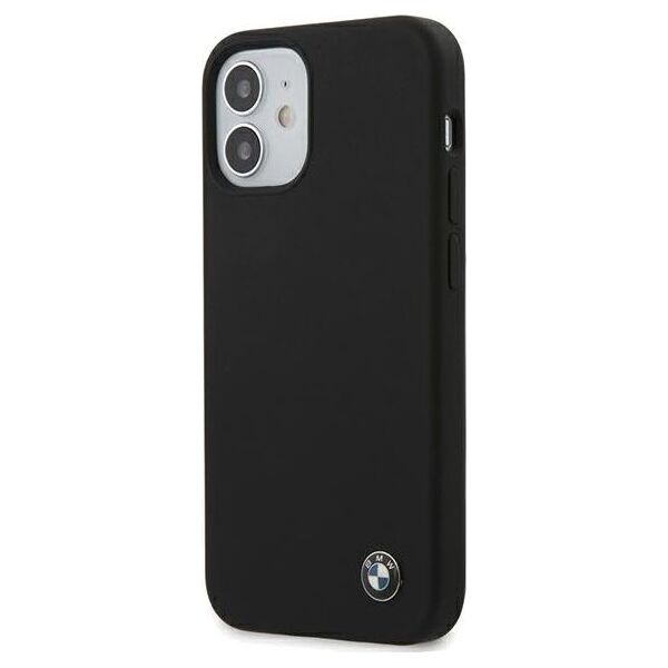 BMW Etui BMW BMHCP12SSILBK iPhone 12 mini 5,4" czarny/black hardcase Silicone Signature