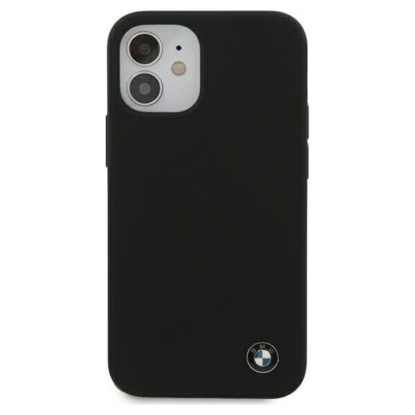BMW Etui BMW BMHCP12SSILBK iPhone 12 mini 5,4" czarny/black hardcase Silicone Signature
