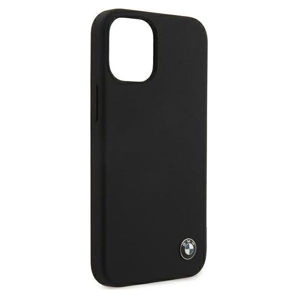 BMW Etui BMW BMHCP12SSILBK iPhone 12 mini 5,4" czarny/black hardcase Silicone Signature