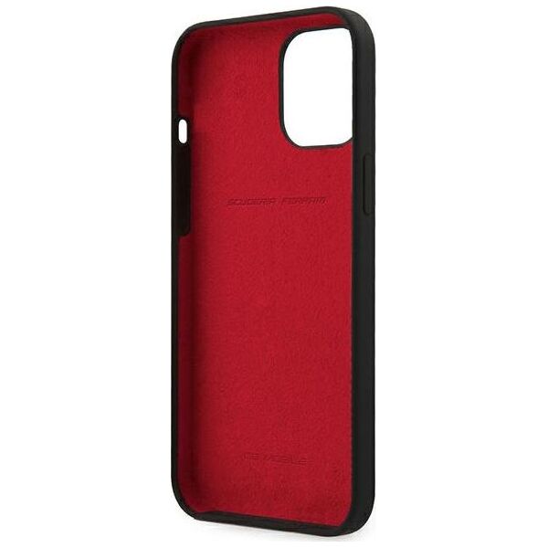 Ferrari Ferrari FESSIHCP12LBK iPhone 12 Pro Max 6,7 czarny/black hardcase On Track Silicone