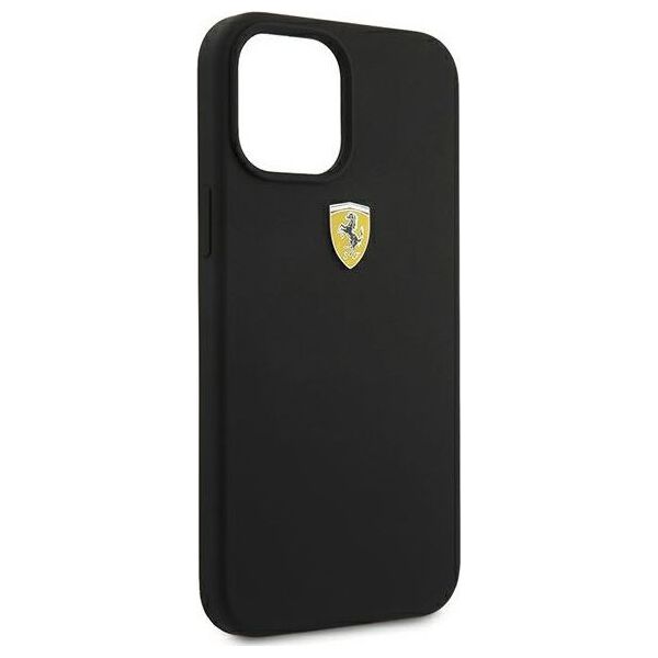 Ferrari Ferrari FESSIHCP12LBK iPhone 12 Pro Max 6,7 czarny/black hardcase On Track Silicone