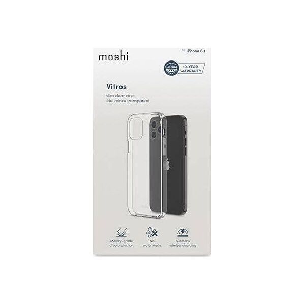 Moshi Moshi Vitros - Etui na iPhone 12 / iPhone 12 Pro (przezroczysty)