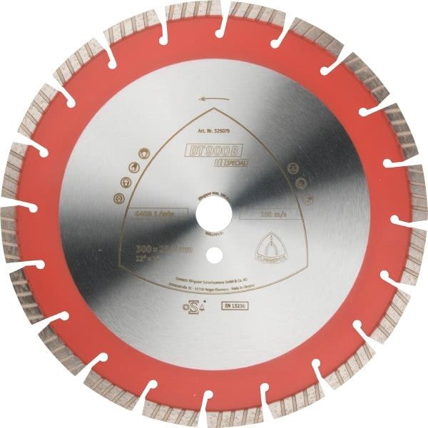 Klingspor KLINGSPOR TARCZA DIAMENTOWA SEGMENTOWA 350mm x 3,0mm x 25,4mm DT900B K325081