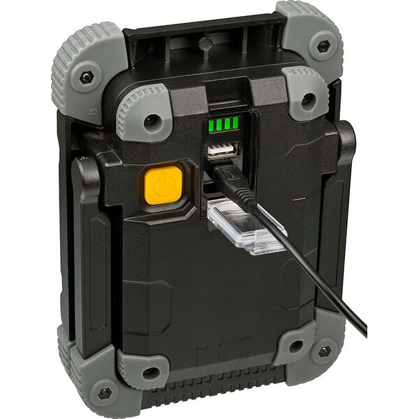 Brennenstuhl lampa led akumulatorowa power bank USB robocza IP54
