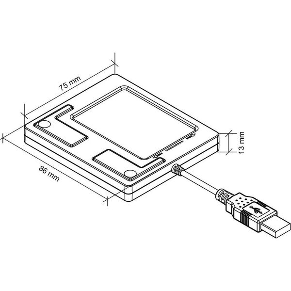 Mysz Perixx PERIPAD-501 II (11284)
