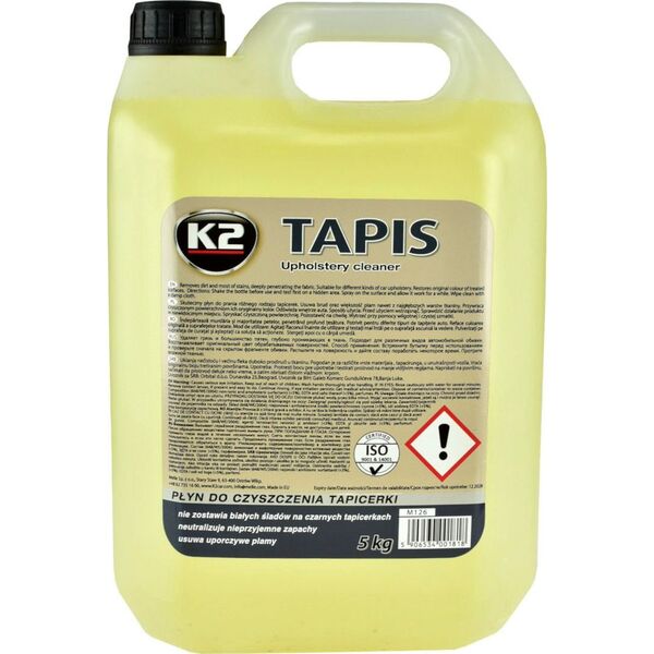 K2 K2 Tapis płyn do czyszczenia i prania tapicerki 5kg uniwersalny