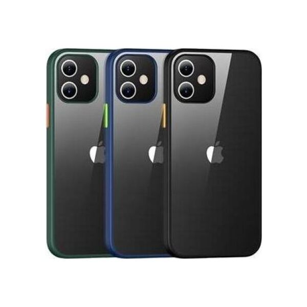 Usams USAMS US-BH628 ETUI PC+TPU IPHONE 12 PRO MAX CIEMNO-ZIELONY standard