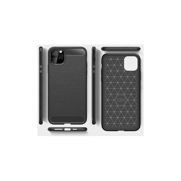 CASE ETUI CARBON LUX CZARNY IPHONE 12 MINI 5,4 standard
