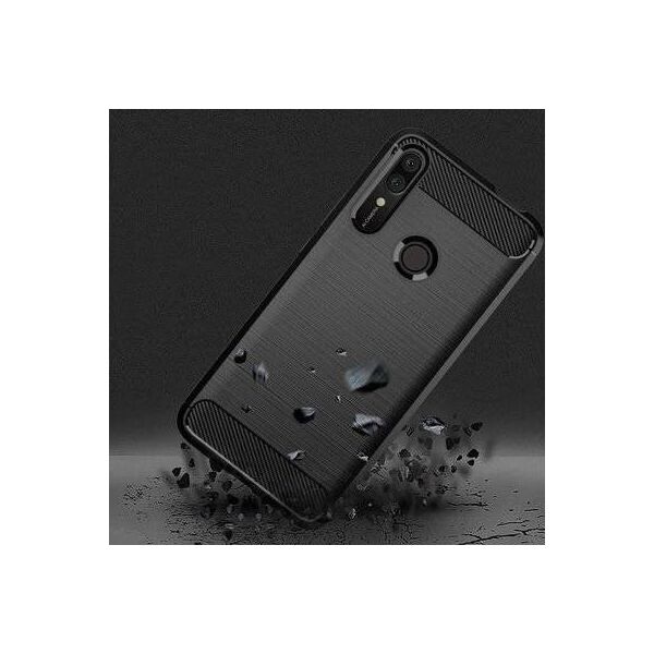 CASE ETUI CARBON LUX CZARNY HUAWEI P SMART PRO 2020 standard