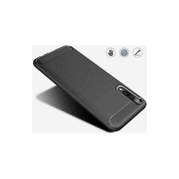 CASE ETUI CARBON LUX CZARNY HUAWEI Y8P standard