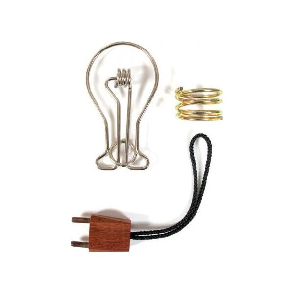 Recent Toys Metal Light Bulb - łamigłówka RT - poziom 3/5