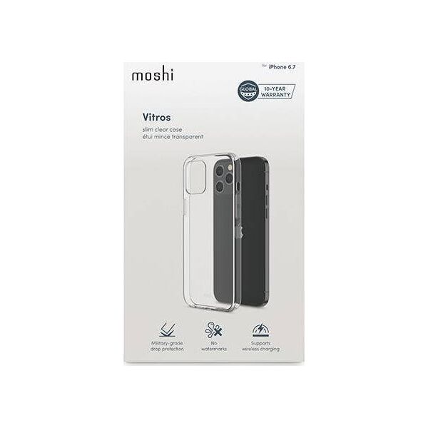 Moshi Moshi Vitros - Etui na iPhone 12 Pro Max (przezroczysty)