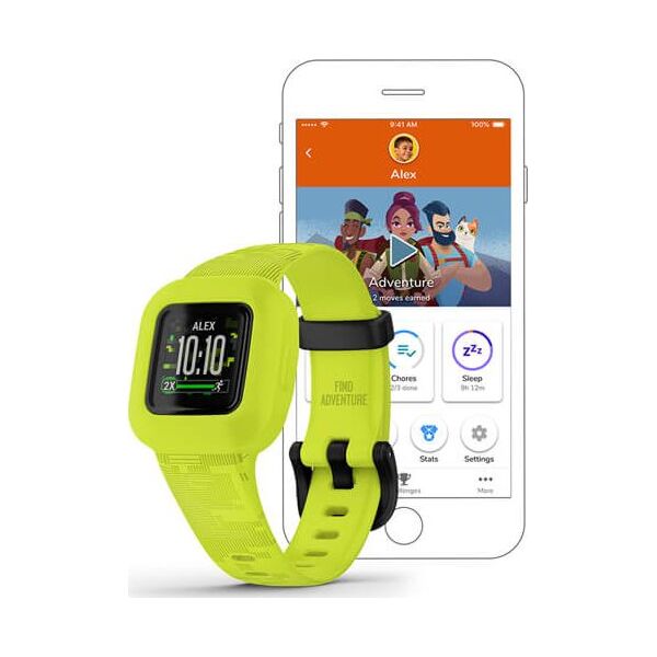 Smartband Garmin Vivofit Junior 3 Moro Zielony