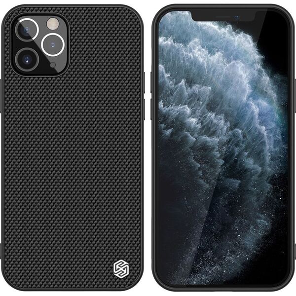 Nillkin Etui Nillkin Textured do Apple iPhone 12 Pro Max (Czarne) uniwersalny