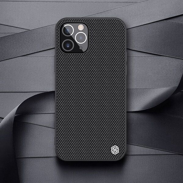 Nillkin Etui Nillkin Textured do Apple iPhone 12 Pro Max (Czarne) uniwersalny