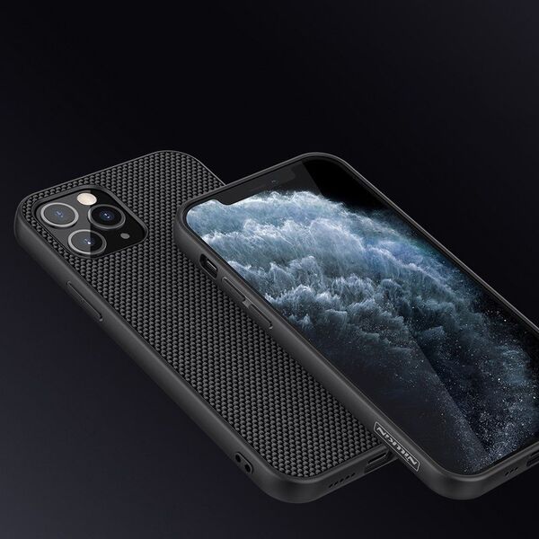 Nillkin Etui Nillkin Textured do Apple iPhone 12 Pro Max (Czarne) uniwersalny