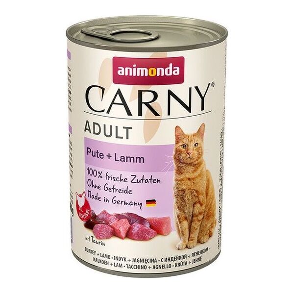Animonda ANIMONDA KOT 400g CARNY INDYK JAGNIĘCINA puszka /6